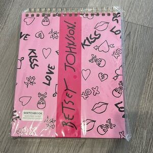 New Betsey Johnson Sketchbook